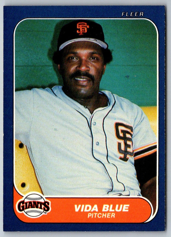 1986 Fleer Vida Blue #533