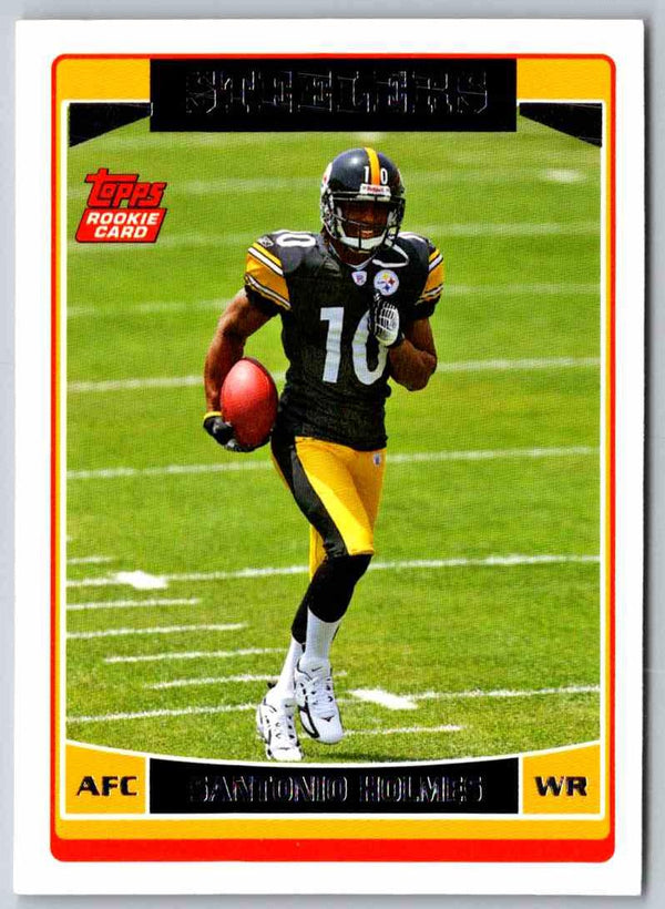 2011 Topps Football Santonio Holmes #352