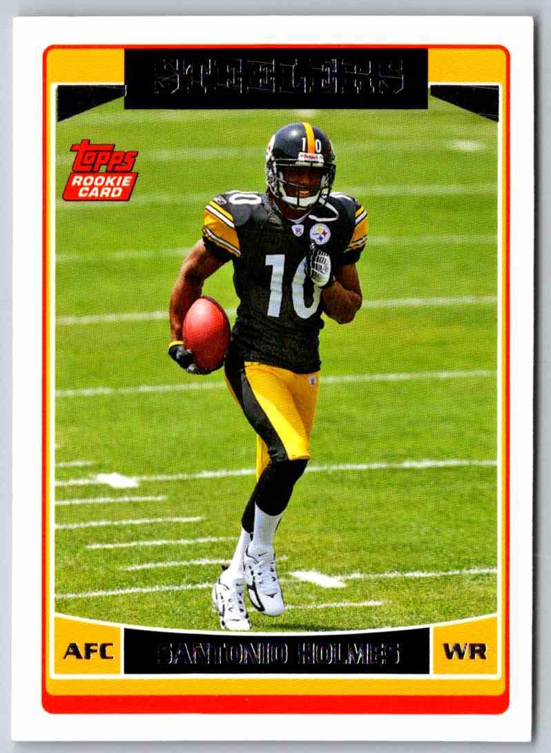 2011 Topps Football Santonio Holmes