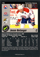1993 Classic Pro Prospects Jesse Belanger #115