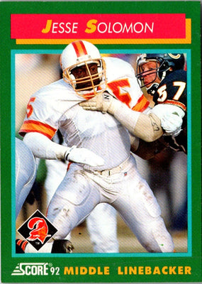 1992 Score Jesse Solomon #249