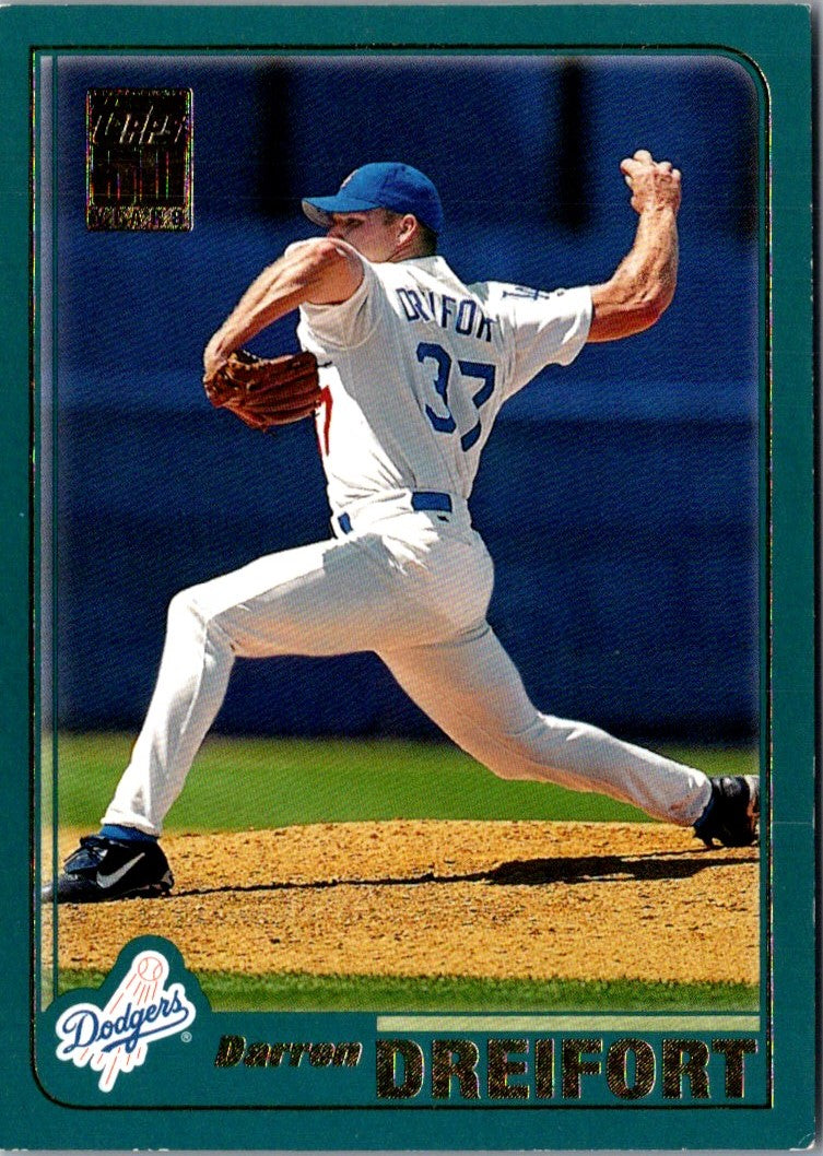 2001 Topps Darren Dreifort