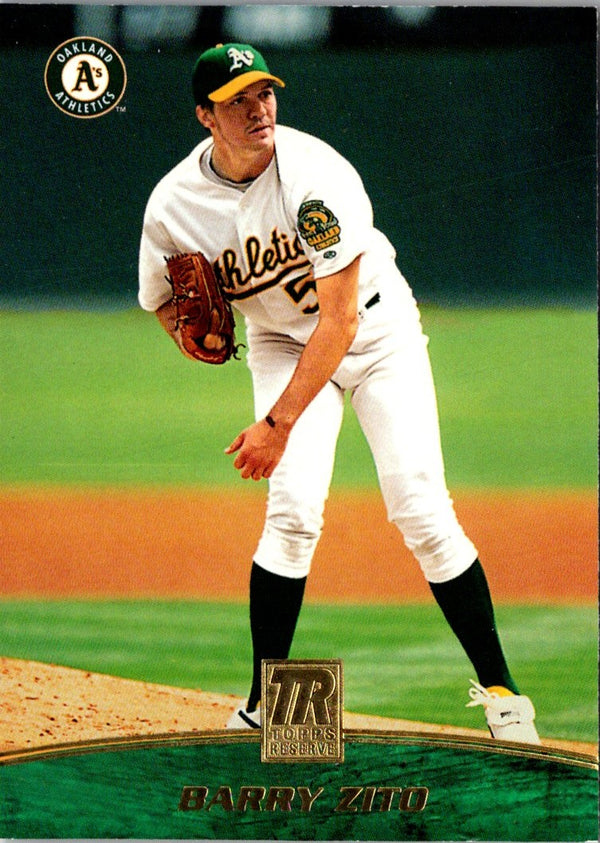 2001 Topps Reserve Barry Zito #93