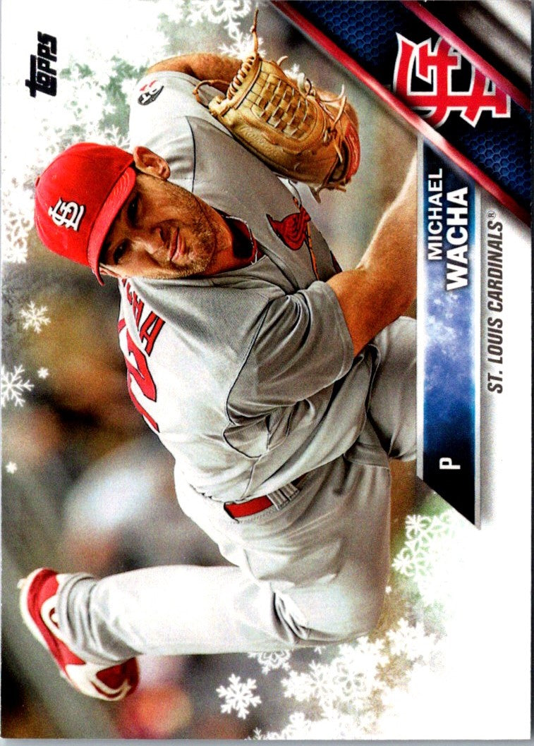 2016 Topps Holiday Baseball Michael Wacha