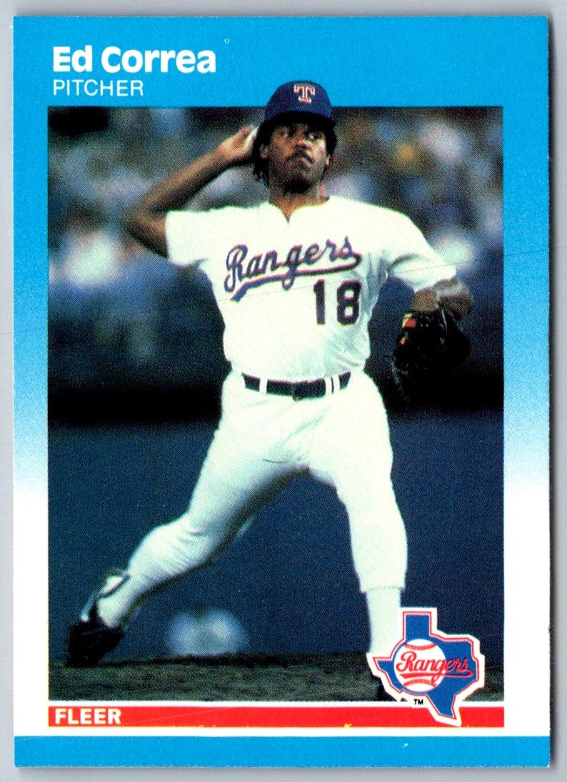 1987 Fleer Ed Correa