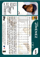 2001 Topps Jose Jimenez #229