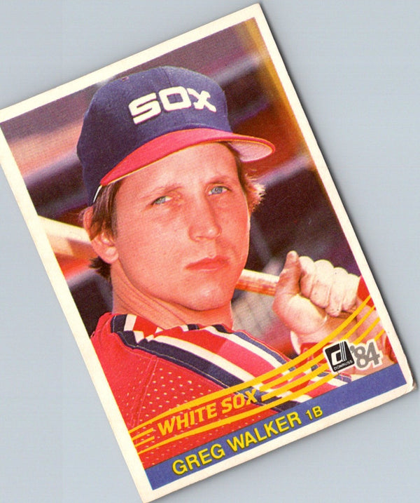 1984 Donruss Greg Walker #609 Rookie