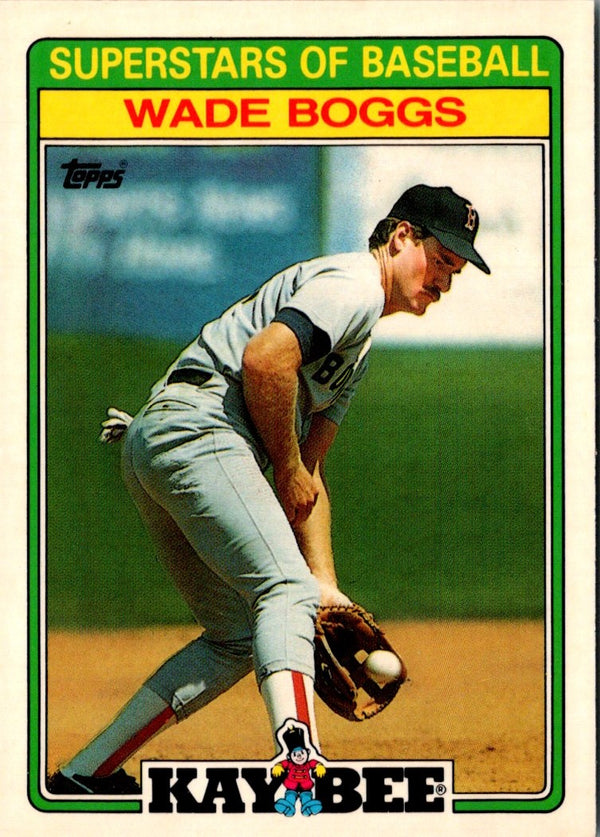 1988 Topps Kay-Bee Superstars of Baseball Wade Boggs #2