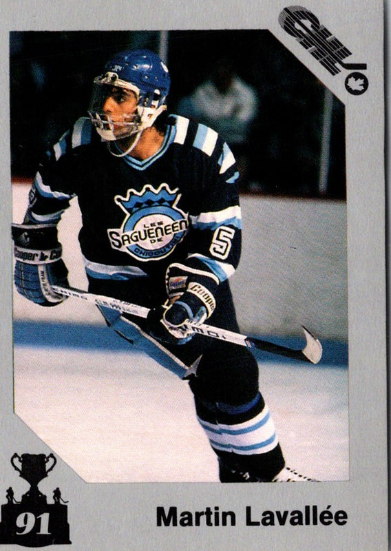 1990 7th Inning Sketch QMJHL Martin Lacombe #27