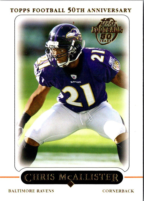 2005 Topps Chris McAlister #100