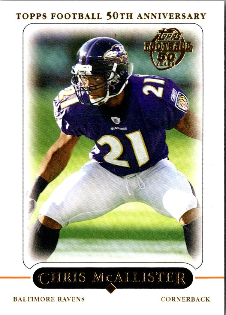 2005 Topps Chris McAlister