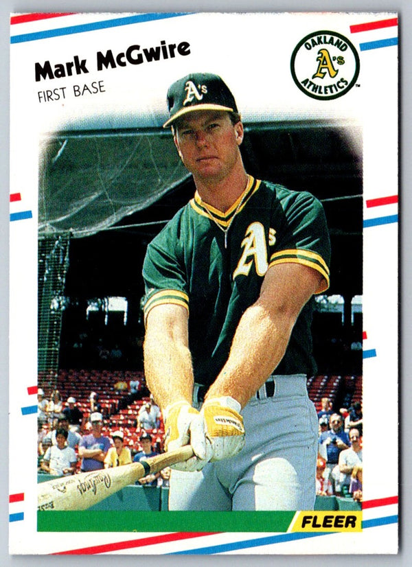 1988 Fleer Mark McGwire #286