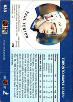 1990 Pro Set Paul Fenton #533B