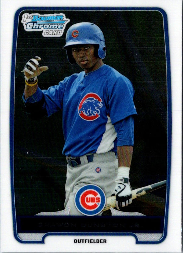 2012 Bowman Chrome Prospects Shawon Dunston Jr. #BCP117