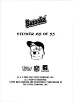 2004 Bazooka Stickers Isaac Bruce/Keenan McCardell/Donald Driver/Tim Brown #28