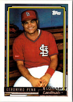 1992 Topps Geronimo Pena #166