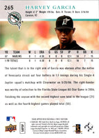 2008 Upper Deck Harvey Garcia #265 Rookie