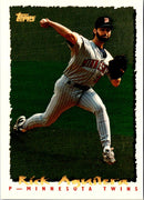 1995 Topps CyberStats (Spectralight) Rick Aguilera