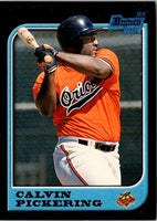 1997 Bowman Calvin Pickering #184 Rookie