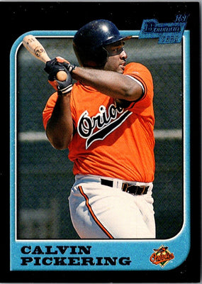 1997 Bowman Calvin Pickering #184 Rookie