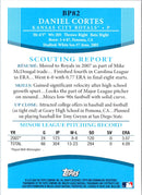 2008 Bowman Prospects Daniel Cortes