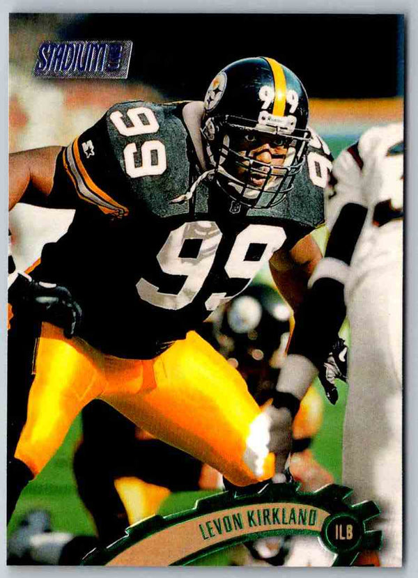 1997 Topps Stadium Club Football Levon Kirkland #87