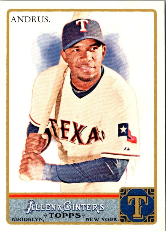 2011 Topps Allen & Ginter Elvis Andrus #214