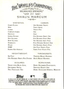 2011 Topps Allen & Ginter Shaun Marcum