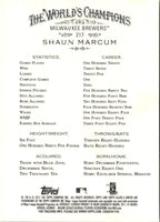 2011 Topps Allen & Ginter Shaun Marcum #217
