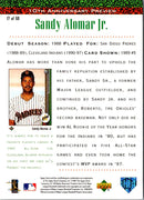 1998 Upper Deck 10th Anniversary Preview Retail Sandy Alomar Jr.