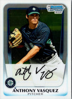 2011 Bowman Chrome Prospects Anthony Vasquez #BCP14