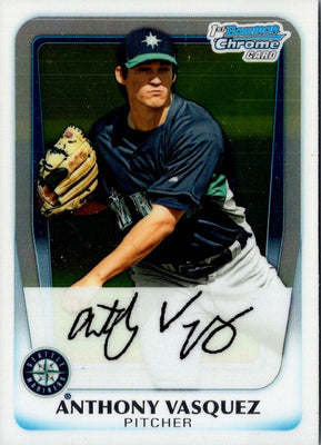 2011 Bowman Chrome Prospects Anthony Vasquez #BCP14