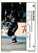 1991 7th Inning Sketch Memorial Cup Eric Brule