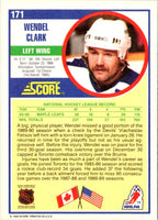 1990 Score Wendel Clark #171