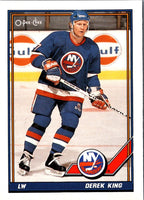 1991 O-Pee-Chee Derek King #455