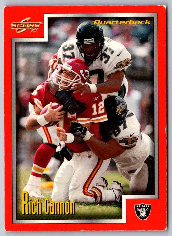 1999 Score Rich Gannon #218