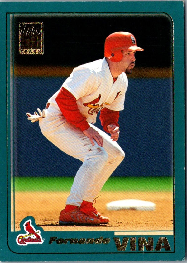 2001 Topps Fernando Vina #207