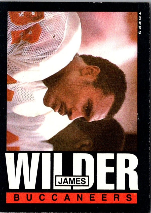 1985 Topps James Wilder #176