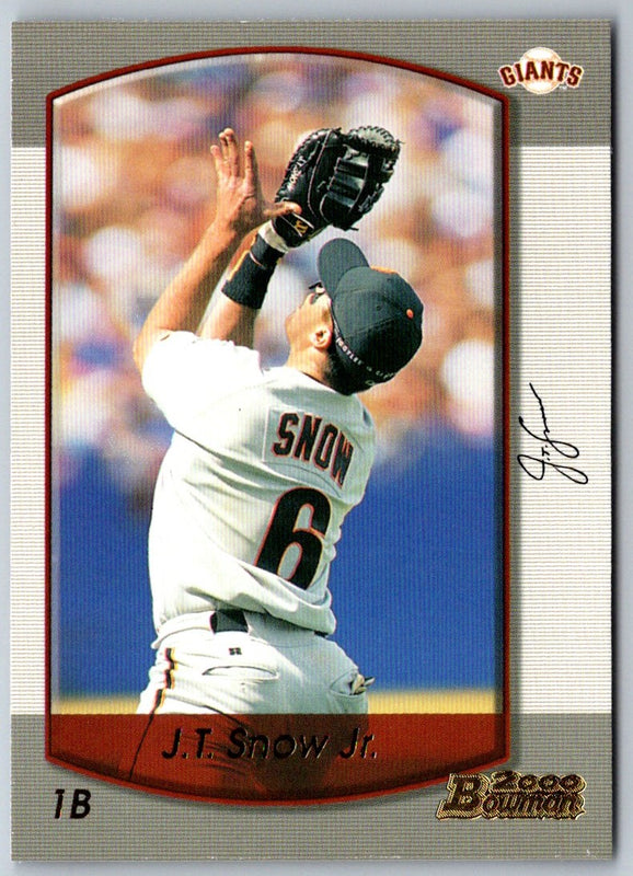 2000 Bowman J.T. Snow #36
