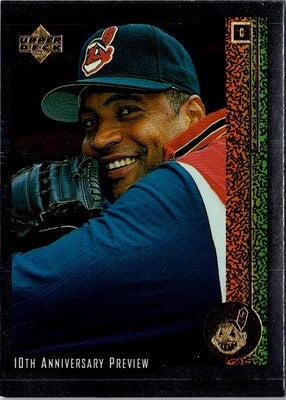 1998 Upper Deck 10th Anniversary Preview Retail Sandy Alomar Jr. #17