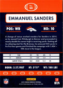 2015 Donruss Emmanuel Sanders