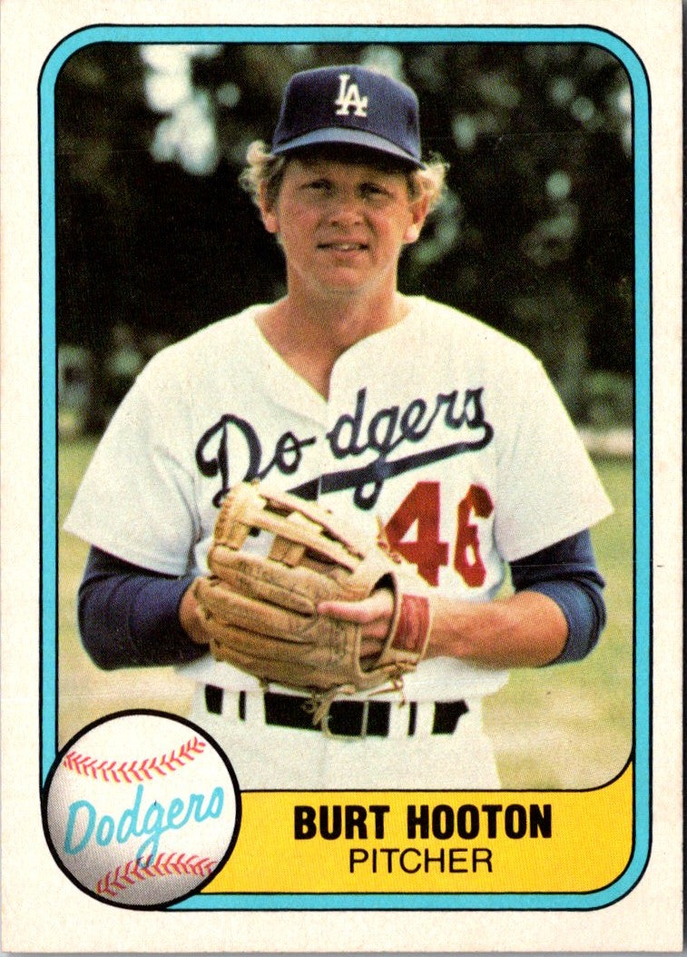 1981 Fleer Burt Hooton