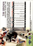 1999 Fleer Tradition Tim Brown