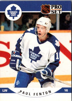 1990 Pro Set Paul Fenton #533B
