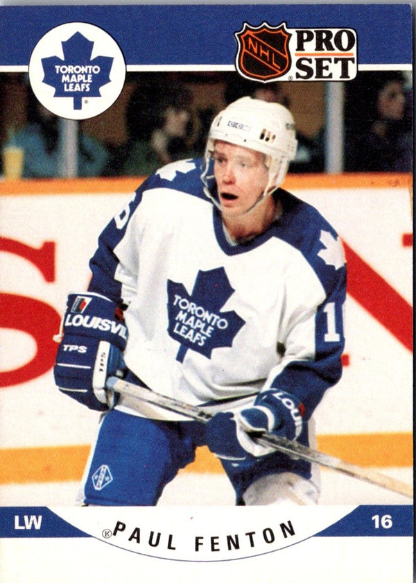 1990 Pro Set Paul Fenton #533B