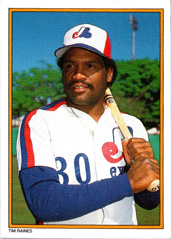 1987 Topps Glossy Send-Ins Tim Raines #48