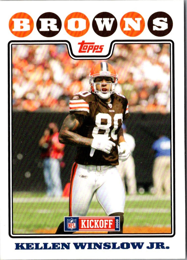 2008 Topps Kickoff Kellen Winslow #32