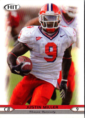 2005 SAGE HIT Justin Miller #49