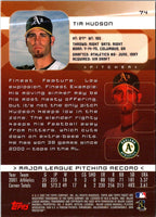 2002 Finest Tim Hudson #74