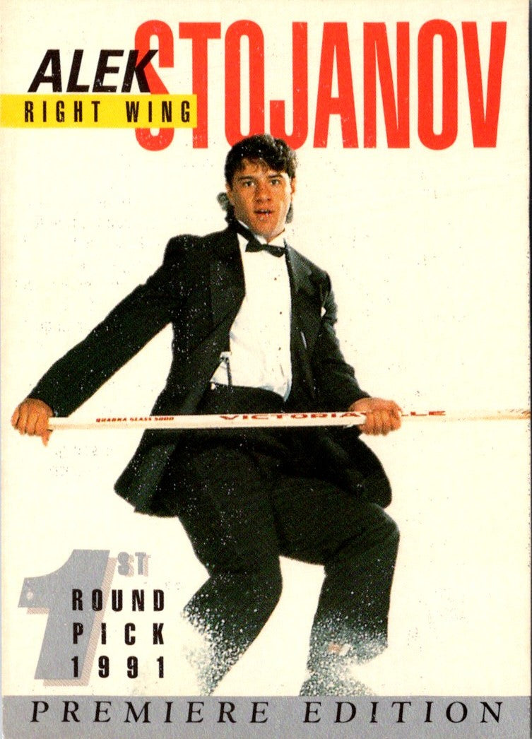 1991 Arena Draft Picks French Alek Stojanov